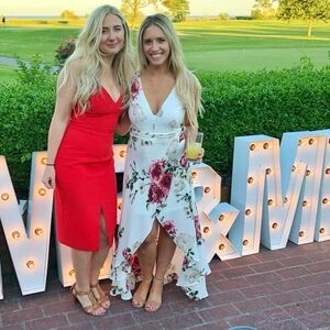 Windsor White Floral Maxi Dress